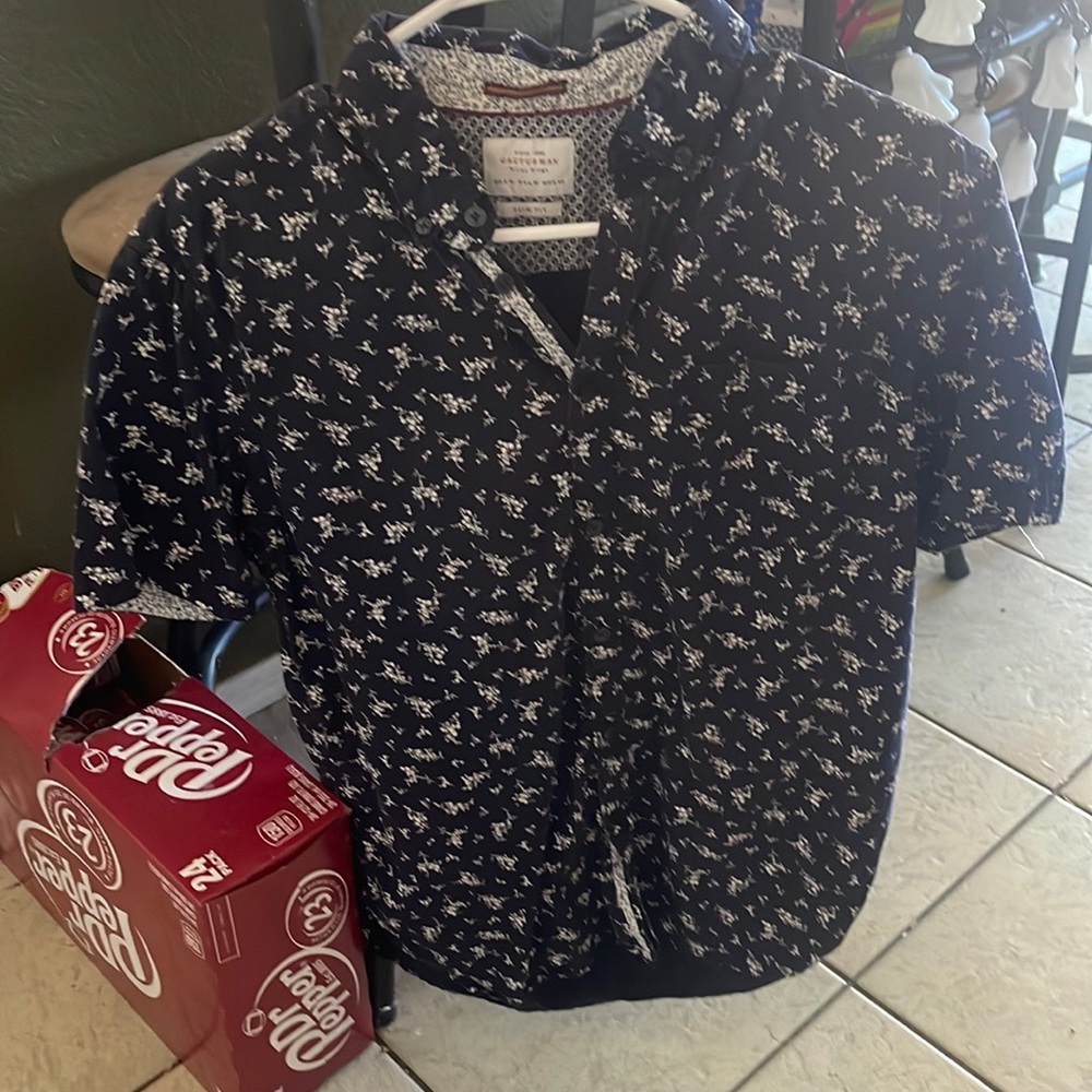 Floral Button Up